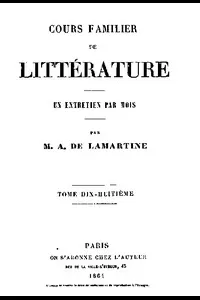 Cours familier de LittÃ©rature - Volume 18