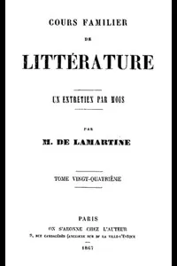 Cours familier de LittÃ©rature - Volume 24