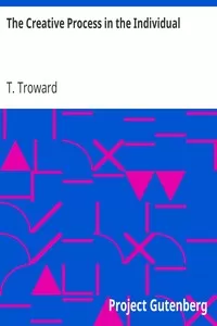 The Creative Process in the Individual