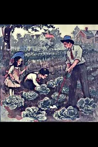 Daddy Takes Us to the Garden