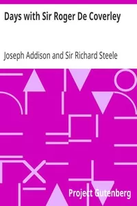Days with Sir Roger De Coverley