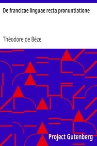 De francicae linguae recta pronuntiatione