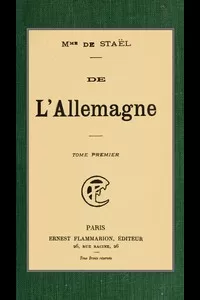 De l'Allemagne; t.1