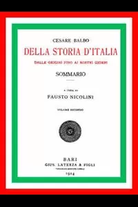 Della storia d'Italia dalle origini fino ai nostri giorni, sommario. v. 2