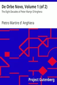 De Orbe Novo, Volume 1 (of 2)