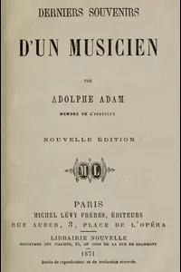 Derniers souvenirs d'un musicien