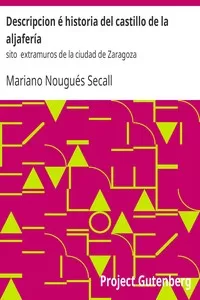 Descripcion Ã© historia del castillo de la aljaferÃ­a