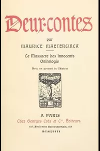 Deux contes: Le massacre des Innocents; Onirologie.