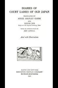 Diaries of Court Ladies of Old Japan