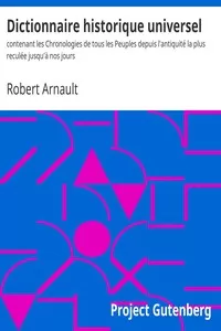 Dictionnaire historique universel
