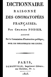 Dictionnaire raisonnÃ© des onomatopÃ©es franÃ§aises