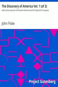 The Discovery of America Vol. 1 (of 2)