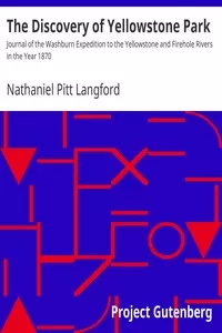 The Discovery of Yellowstone Park