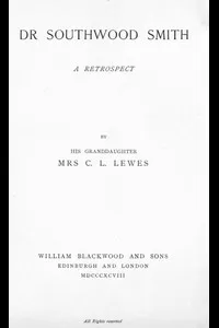 Dr. Southwood Smith: A Retrospect