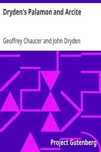Dryden's Palamon and Arcite