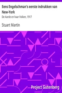 Eens Engelschman's eerste indrukken van New-York