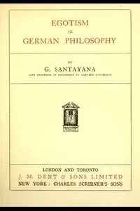 Egotism in German Philosophy