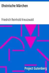 Ehstnische MÃ¤rchen
