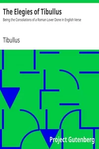 The Elegies of Tibullus