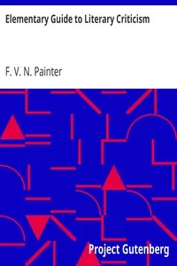 Elementary Guide to Literary Criticism