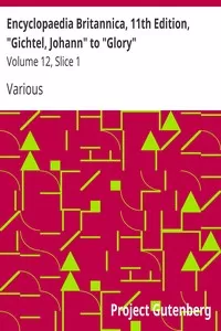 Encyclopaedia Britannica, 11th Edition, 