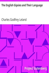 The English Gipsies and Their Language