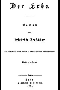 Der Erbe: Roman. Dritter Band.