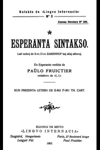 Esperanta sintakso