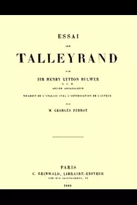 Essai sur Talleyrand
