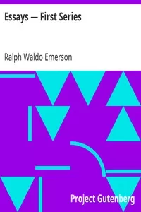Essays â€” First Series