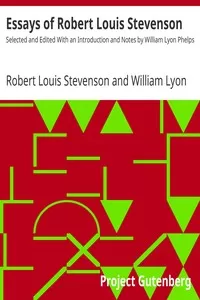 Essays of Robert Louis Stevenson