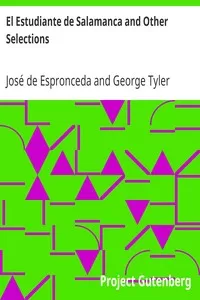 El Estudiante de Salamanca and Other Selections