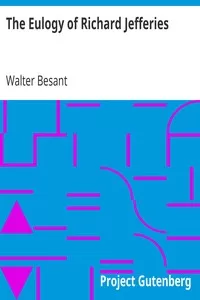 The Eulogy of Richard Jefferies