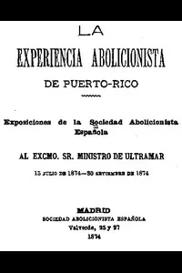 La Experiencia Abolicionista de Puerto Rico