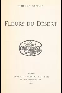 Fleurs du dÃ©sert