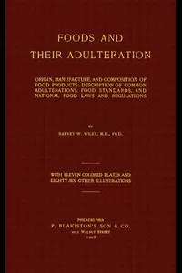 Foods and Their Adulteration