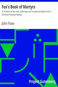 Fox's Book of Martyrs