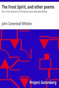 The Frost Spirit, and other poems
