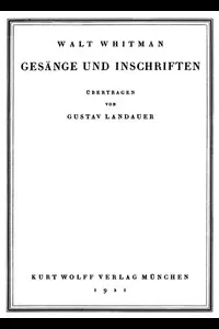 GesÃ¤nge und Inschriften