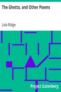 The Ghetto, and Other Poems