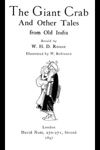 The Giant Crab, and Other Tales from Old India