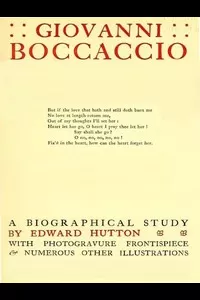 Giovanni Boccaccio, a Biographical Study