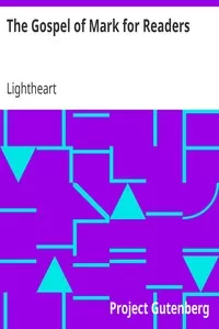 The Gospel of Mark for Readers