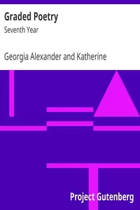 Graded Poetry: Seventh Year