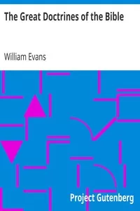 The Great Doctrines of the Bible