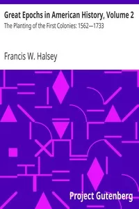 Great Epochs in American History, Volume 2