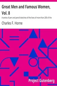 Great Men and Famous Women, Vol. 8