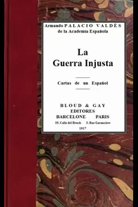 La guerra injusta; cartas de un espaÃ±ol