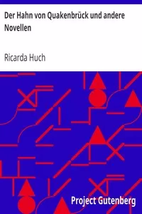 Der Hahn von QuakenbrÃ¼ck und andere Novellen
