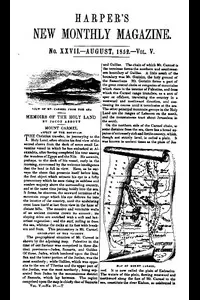 Harper's New Monthly Magazine, No. XXVII, August 1852, Vol. V